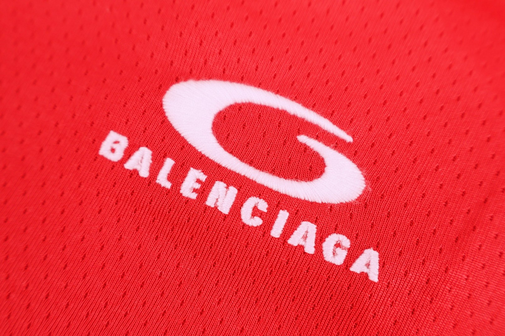 Balenciaga 巴黎世家 NBA 联名款 拼色松紧腰短裤 休闲裤 运动裤 裤子 夏季 红色 B0 864833TROA56417