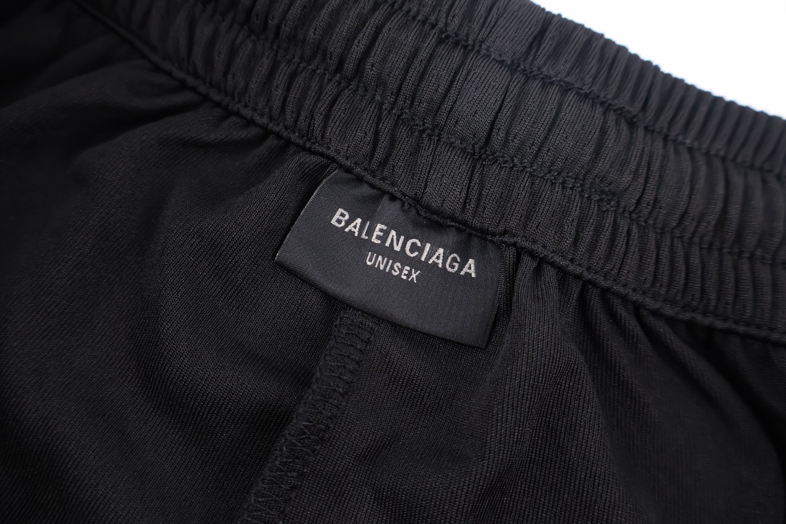 Balenciaga 巴黎世家 NBA 联名款 拼色松紧腰短裤 休闲裤 运动裤 裤子 夏季 黑色 B0 864870TTVW21070