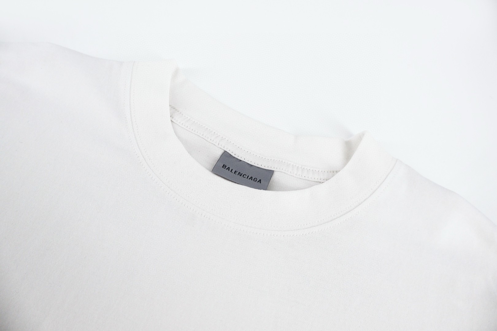Balenciaga 巴黎世家 椰树丛林印花圆领短袖 T恤 夏季 白色 A0 764235TUV079000