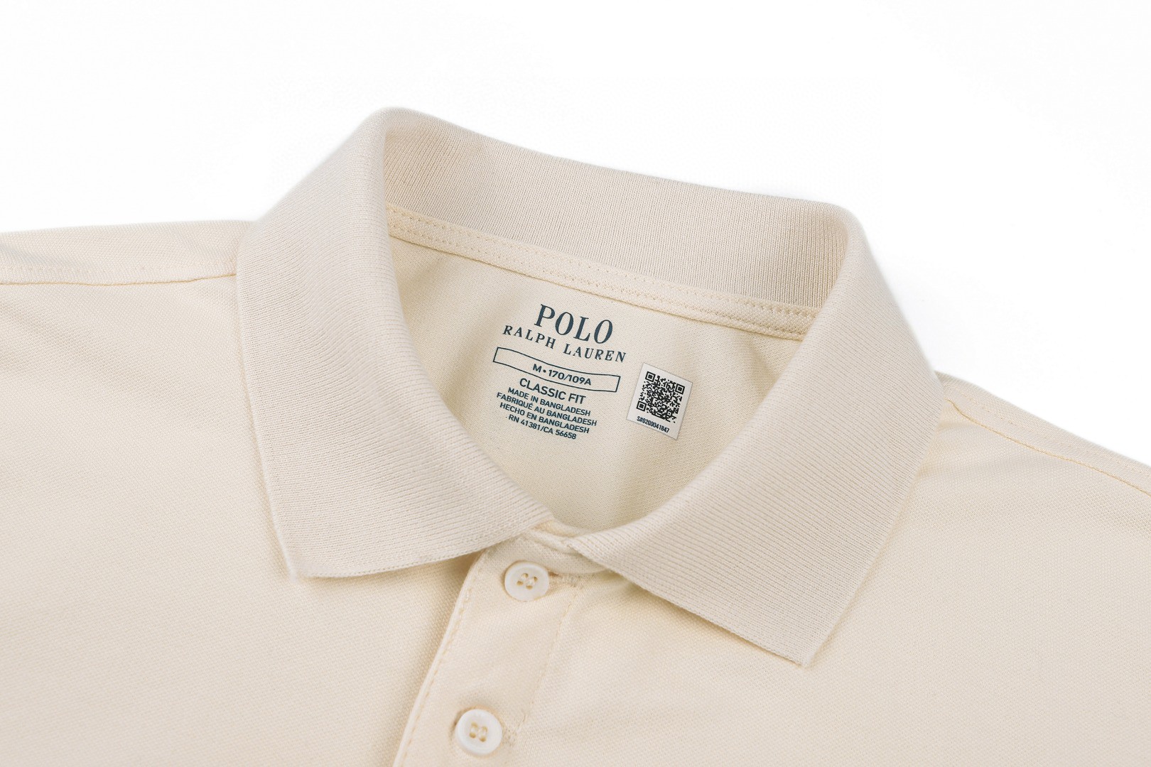 Ralph Lauren 拉夫劳伦 刺绣Polo衫 短袖 杏色 A2