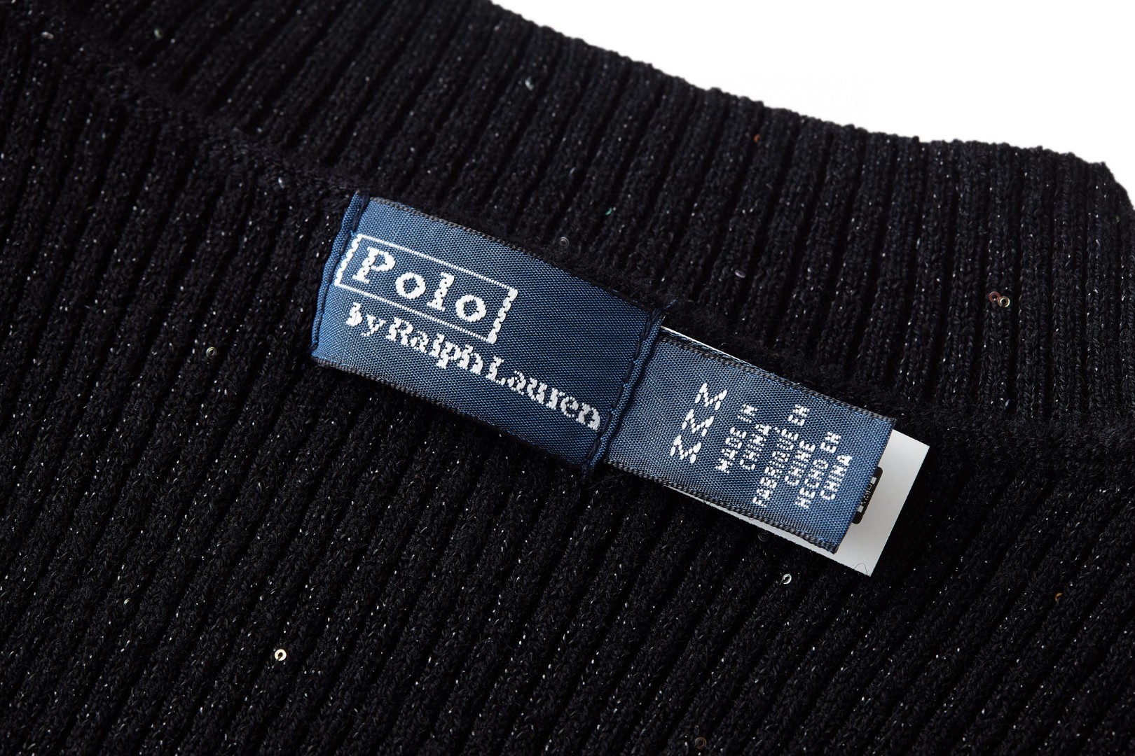 Ralph Lauren 拉夫劳伦 刺绣标识针织开衫马甲 背心 女款 黑色 B0 