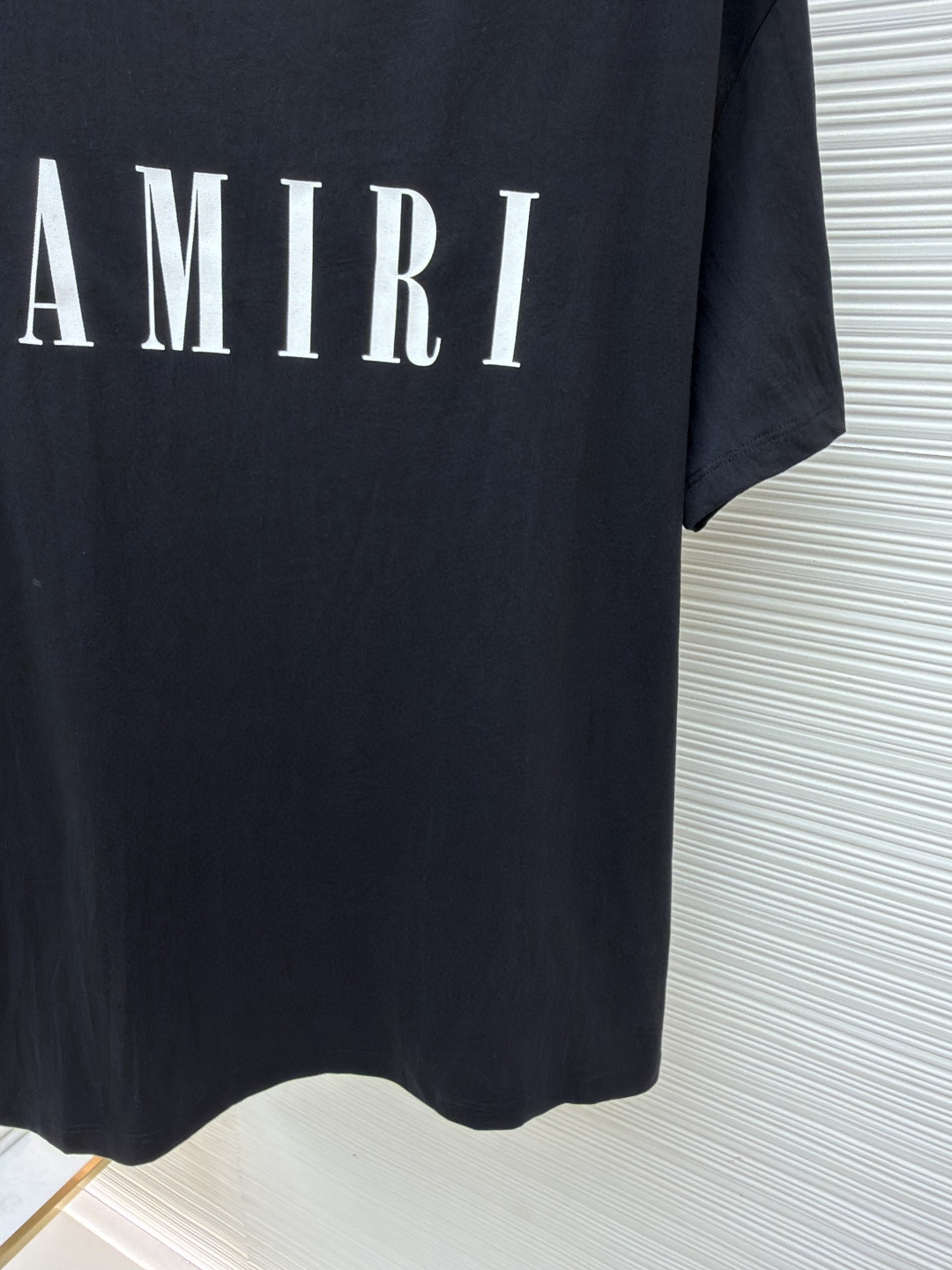 AMIPARIS Ami 徽标印花圆领短袖 T恤 夏季 白色 黑色 A0 PXMJLT001-100