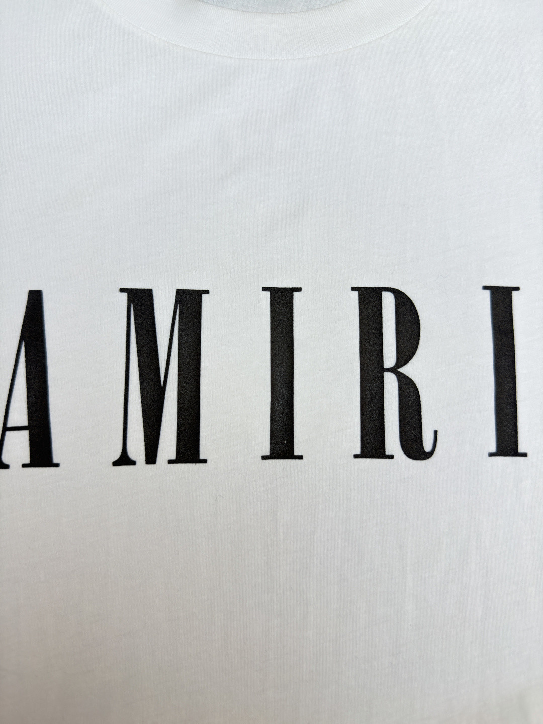 AMIPARIS Ami 徽标印花圆领短袖 T恤 夏季 白色 黑色 A0 PXMJLT001-100