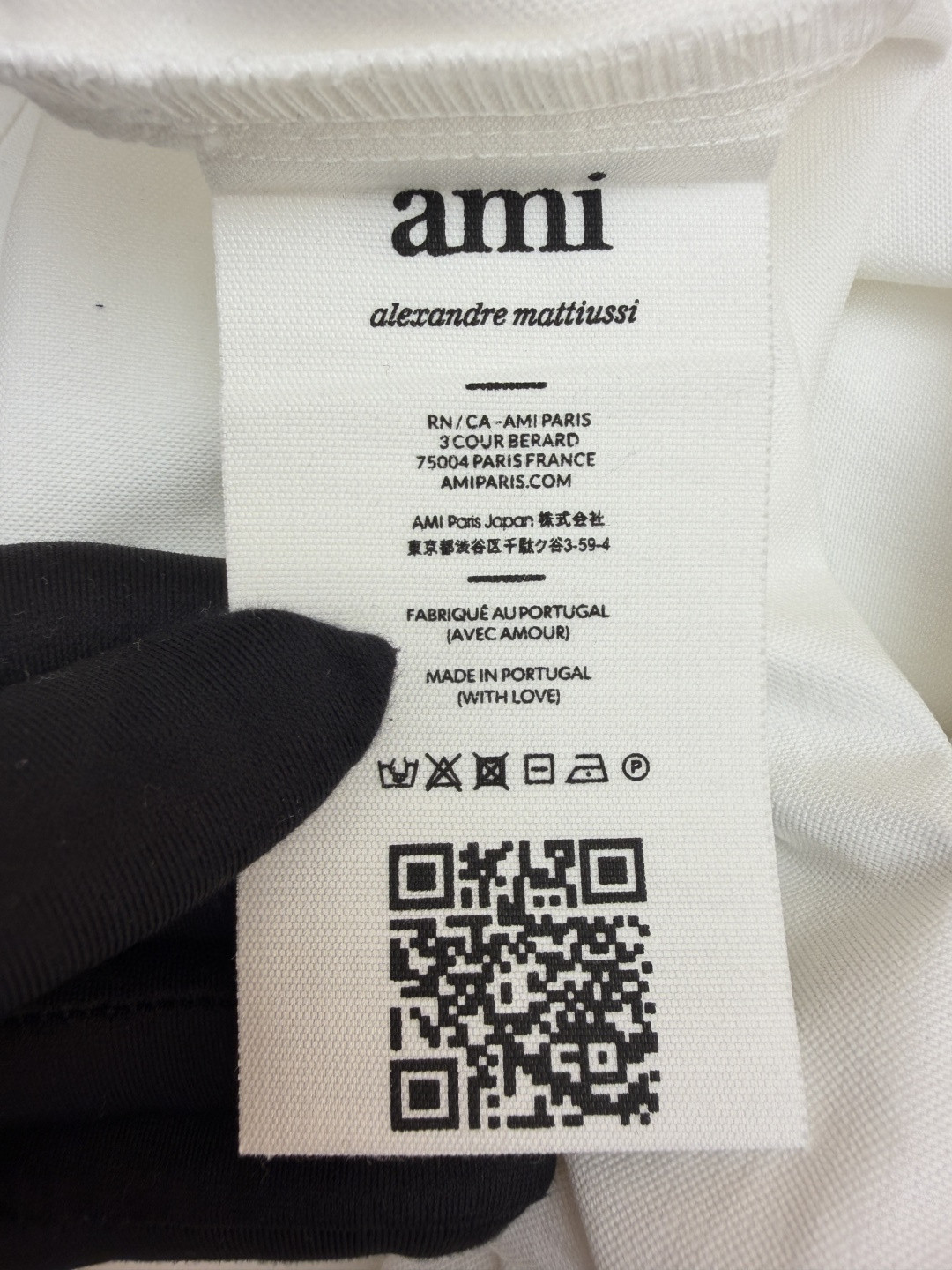 AMIPARIS Ami 爱心刺绣短袖衬衫 外套 夏季 白色 浅褐色 深蓝色 A5 HSH823CO0210-A036