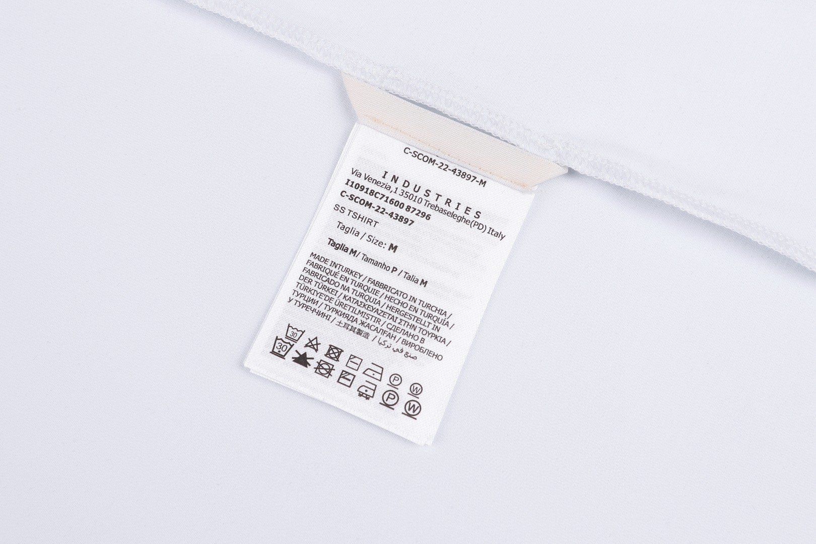 Moncler 蒙口 徽标三色饰边圆领短袖 T恤 夏季 白色 黑色 蓝色 A0 H10918C7160087296004
