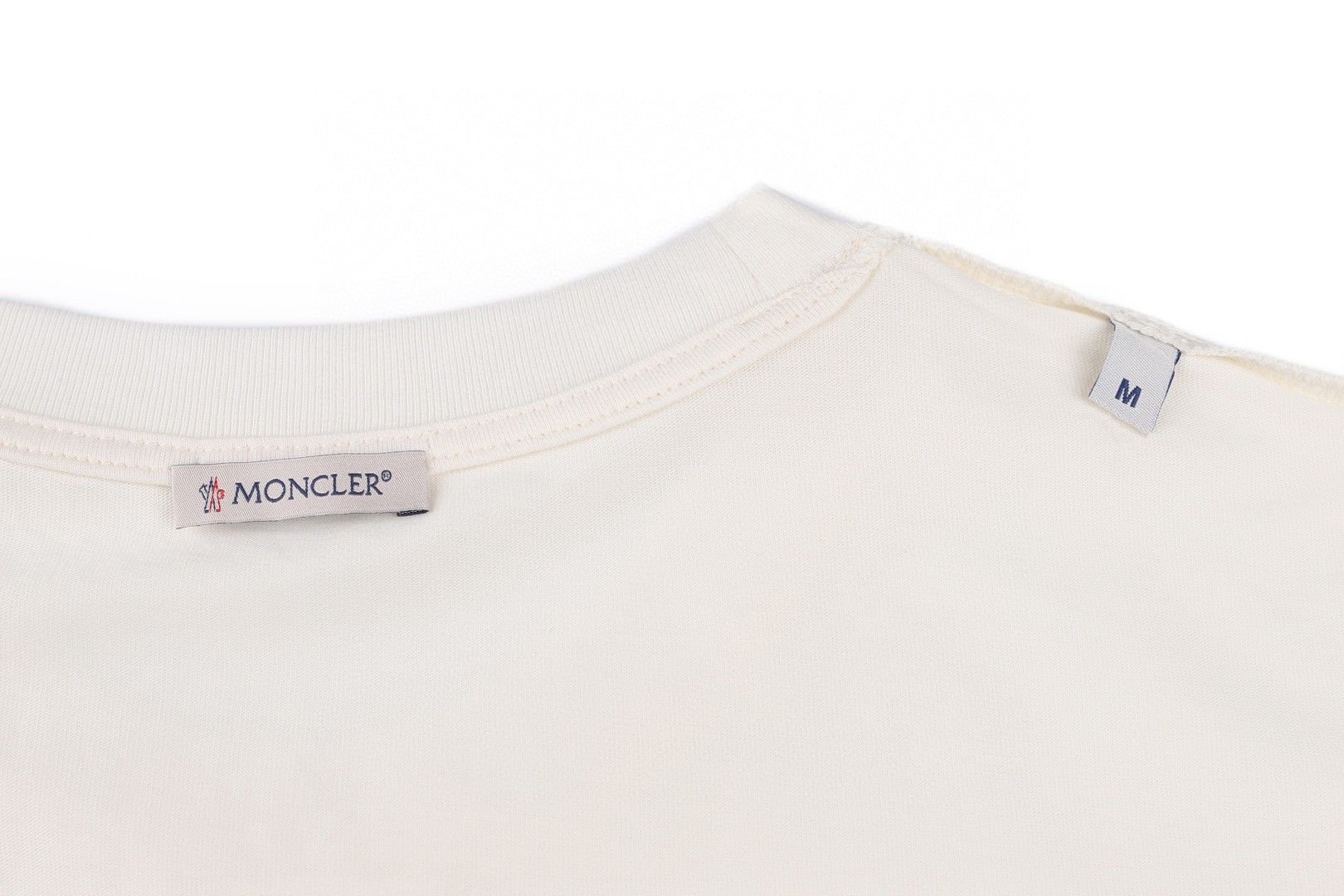 Moncler 蒙口 Safari Wardrobe印花圆领短袖 T恤 夏季 白色 A0 L10918C0004289B8U034