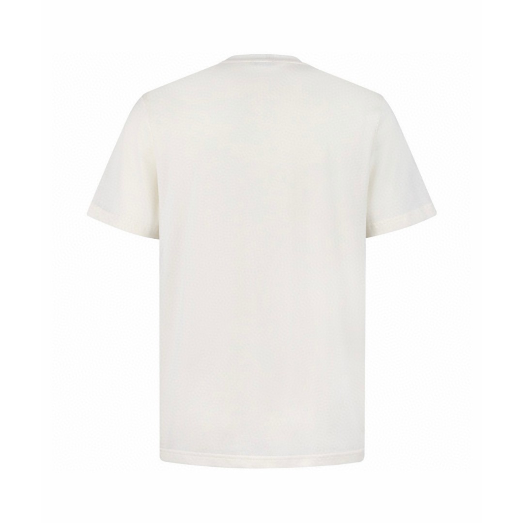 Moncler 蒙口 Safari Wardrobe印花圆领短袖 T恤 夏季 白色 A0 L10918C0004289B8U034