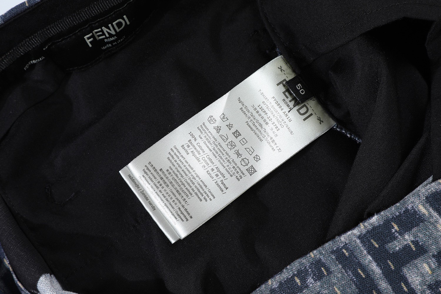 Fendi 芬迪 全幅FF短裤 休闲裤 五分裤 裤子 B0 