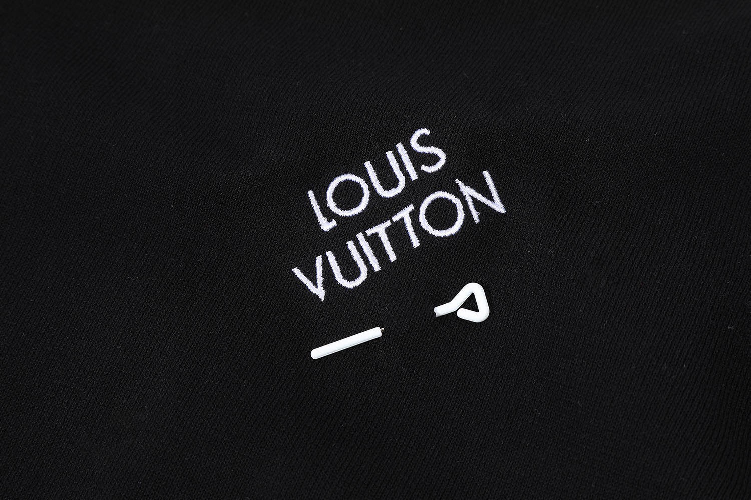 LOUIS VUITTON 路易威登 别针针织衫 短袖 T恤 短袖 白色 黑色 B0 1AFBUU
