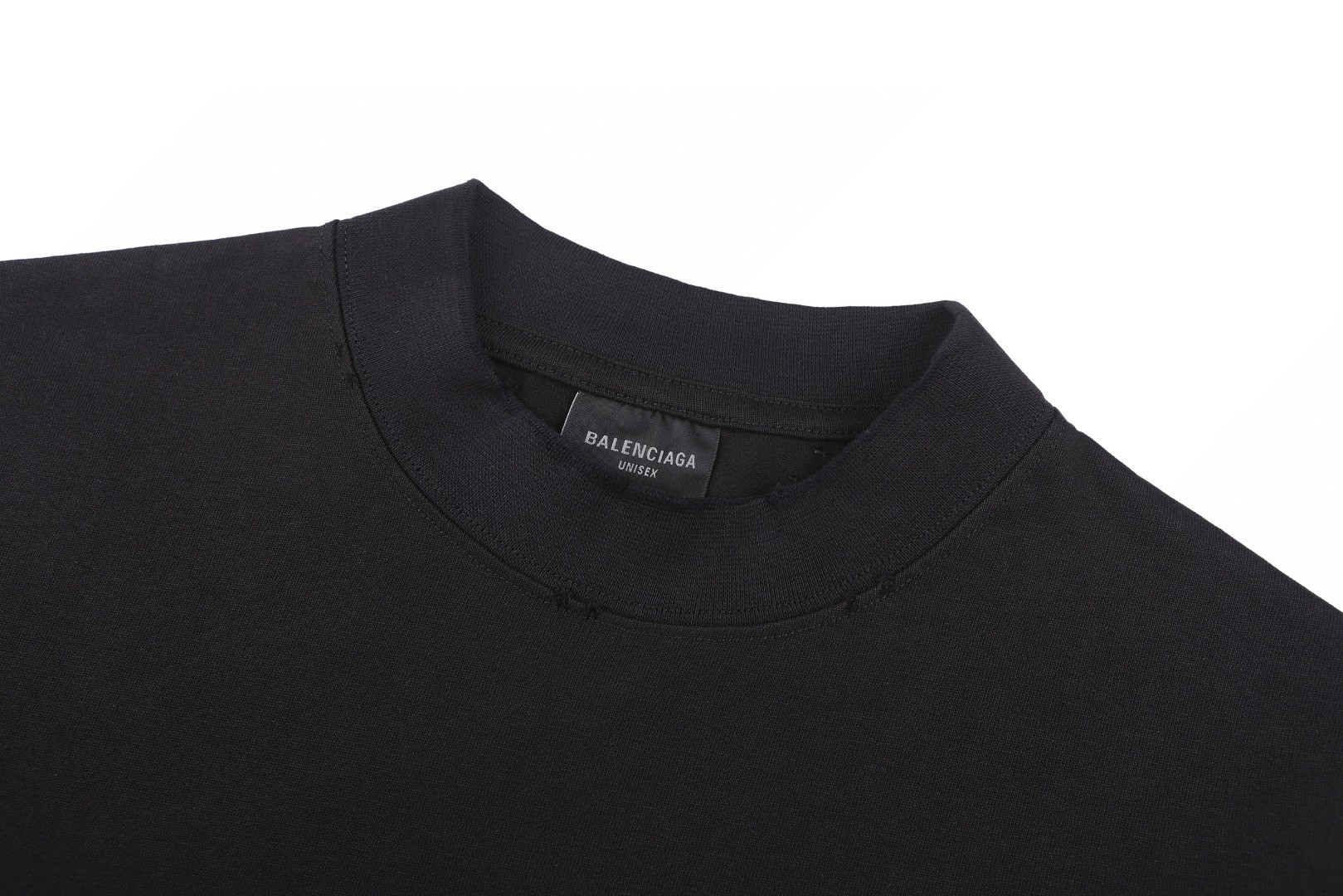 Balenciaga 巴黎世家 字母印花短袖 T恤 夏季 白色 黑色 A0 764235TQVA33307