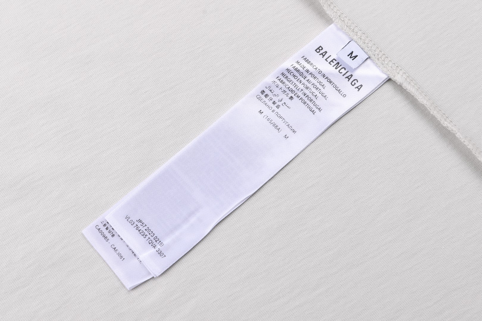 Balenciaga 巴黎世家 字母印花短袖 T恤 夏季 白色 黑色 A0 764235TQVA33307