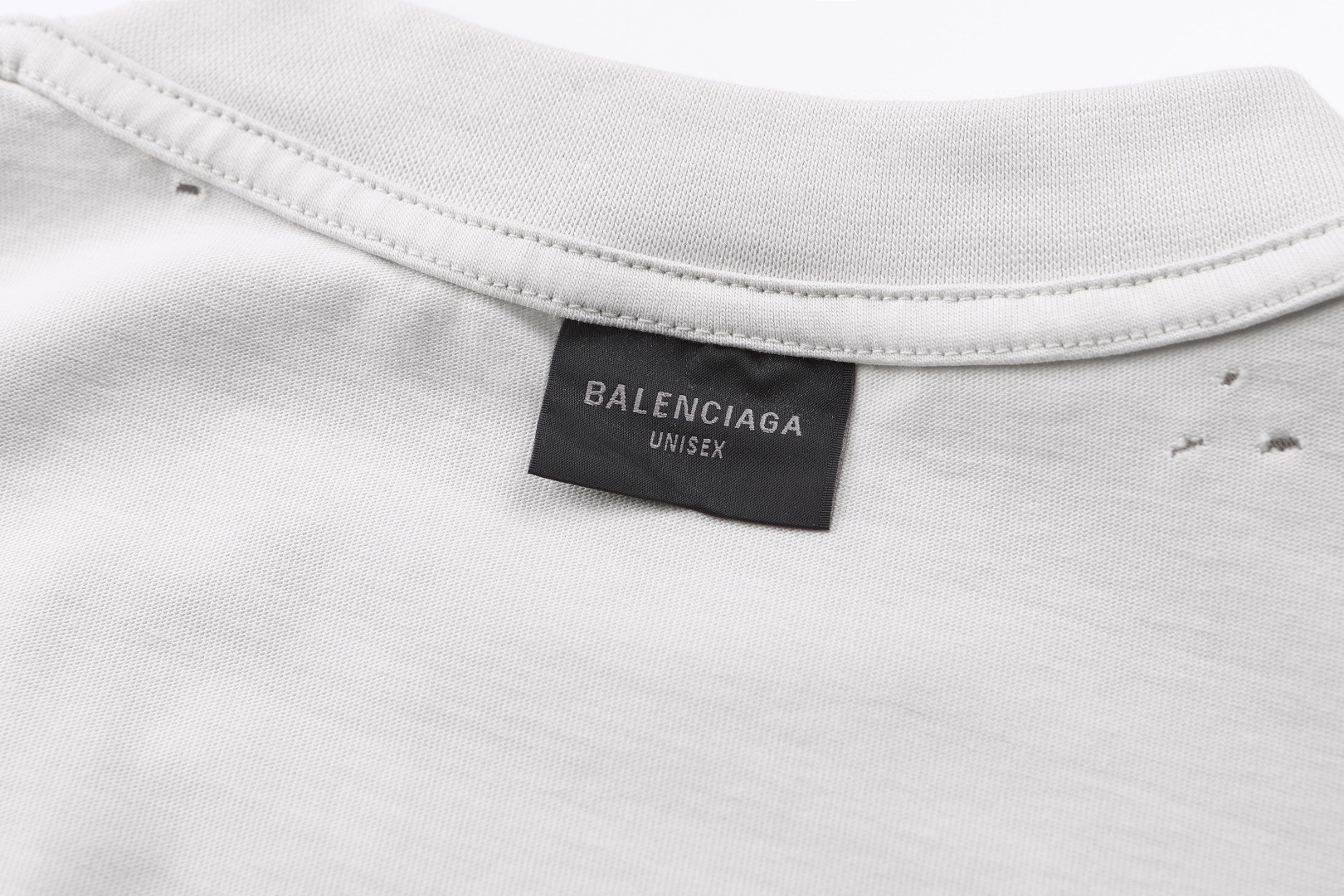 Balenciaga 巴黎世家 字母印花短袖 T恤 夏季 白色 黑色 A0 764235TQVA33307