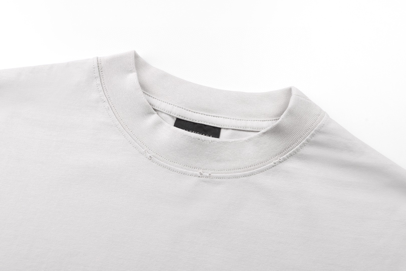 Balenciaga 巴黎世家 字母印花短袖 T恤 夏季 白色 黑色 A0 764235TQVA33307