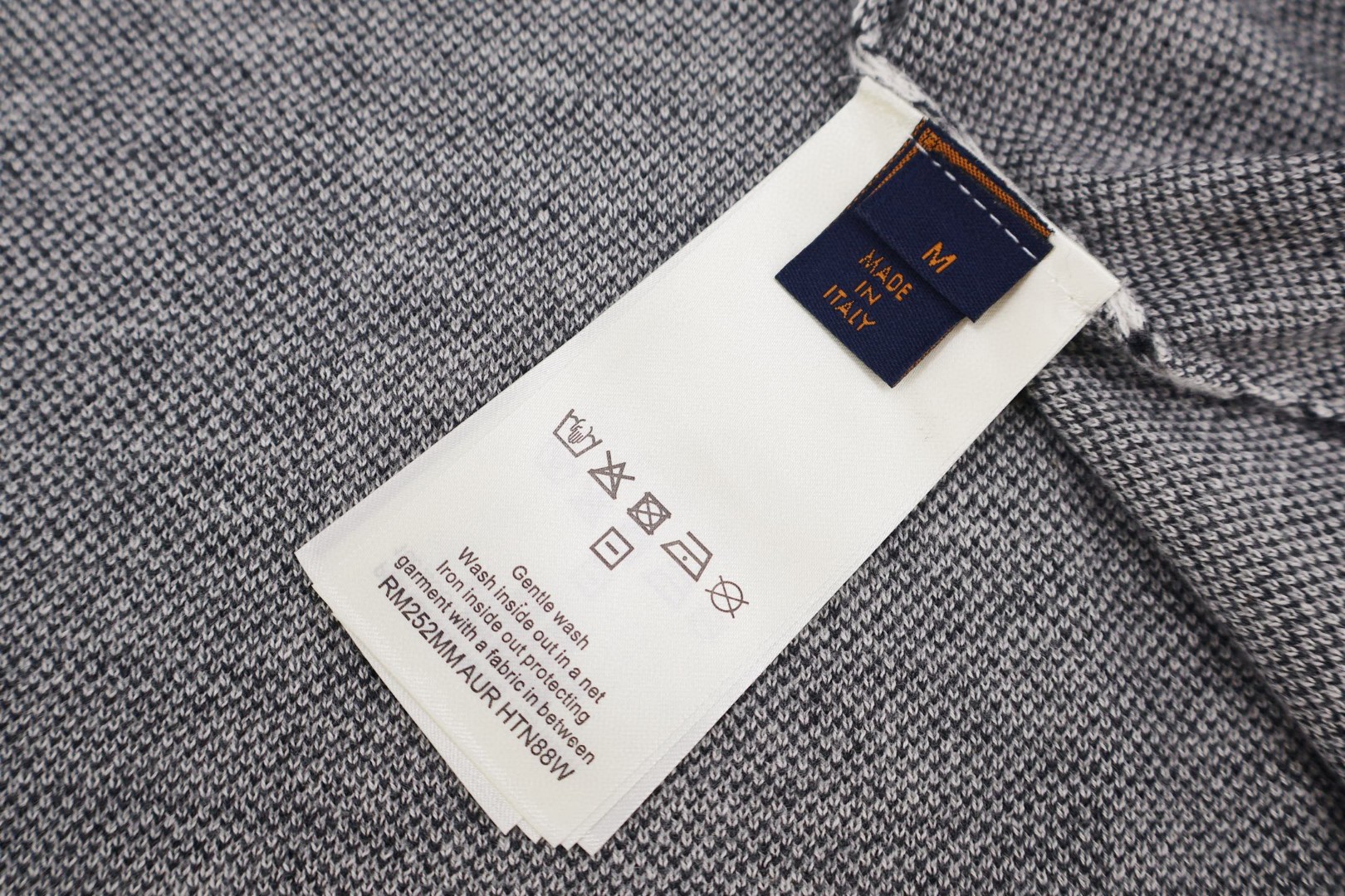 LOUIS VUITTON 路易威登 错视条纹老花针织衫 短袖 T恤 B5 HVN36WAUR22H