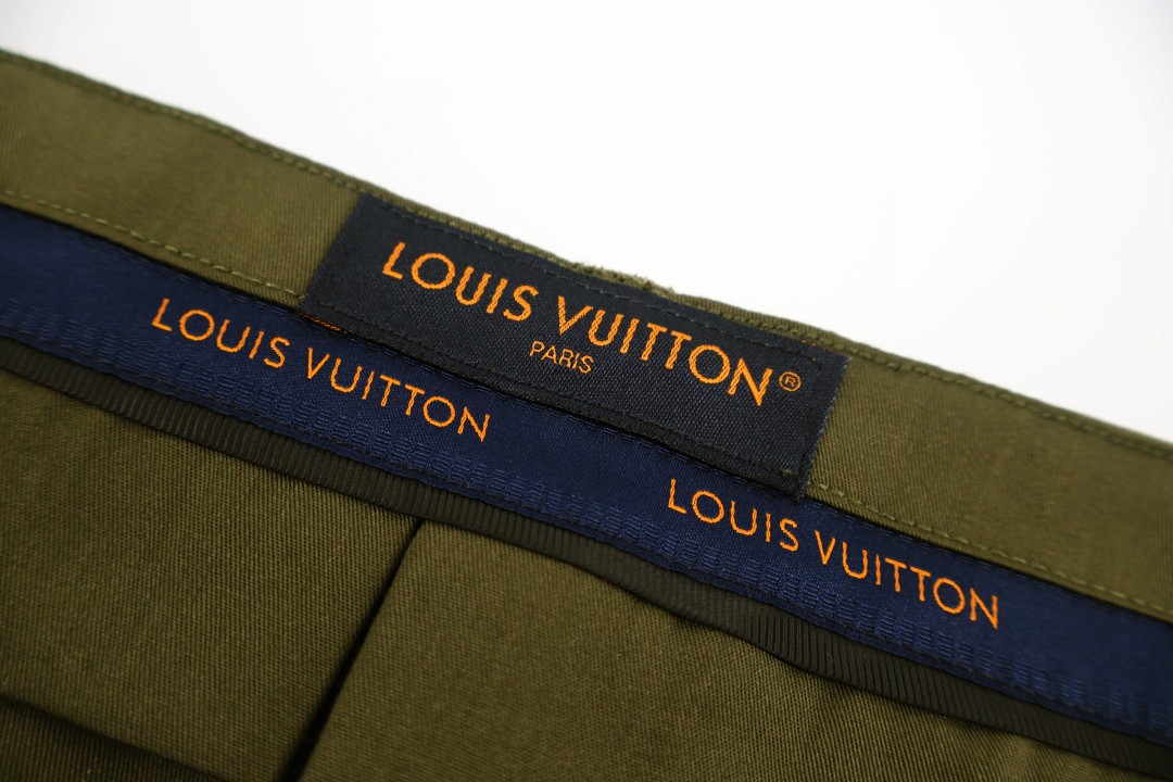 LOUIS VUITTON 路易威登 Nigo联名款 3D口袋工装裤 休闲裤 长裤 裤子 绿色 C0 