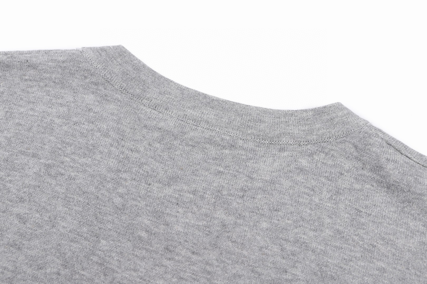 DIOR 迪奥 刺绣logo针织圆领短袖 针织衫 T恤 灰色 A7 693M604A7031-C880