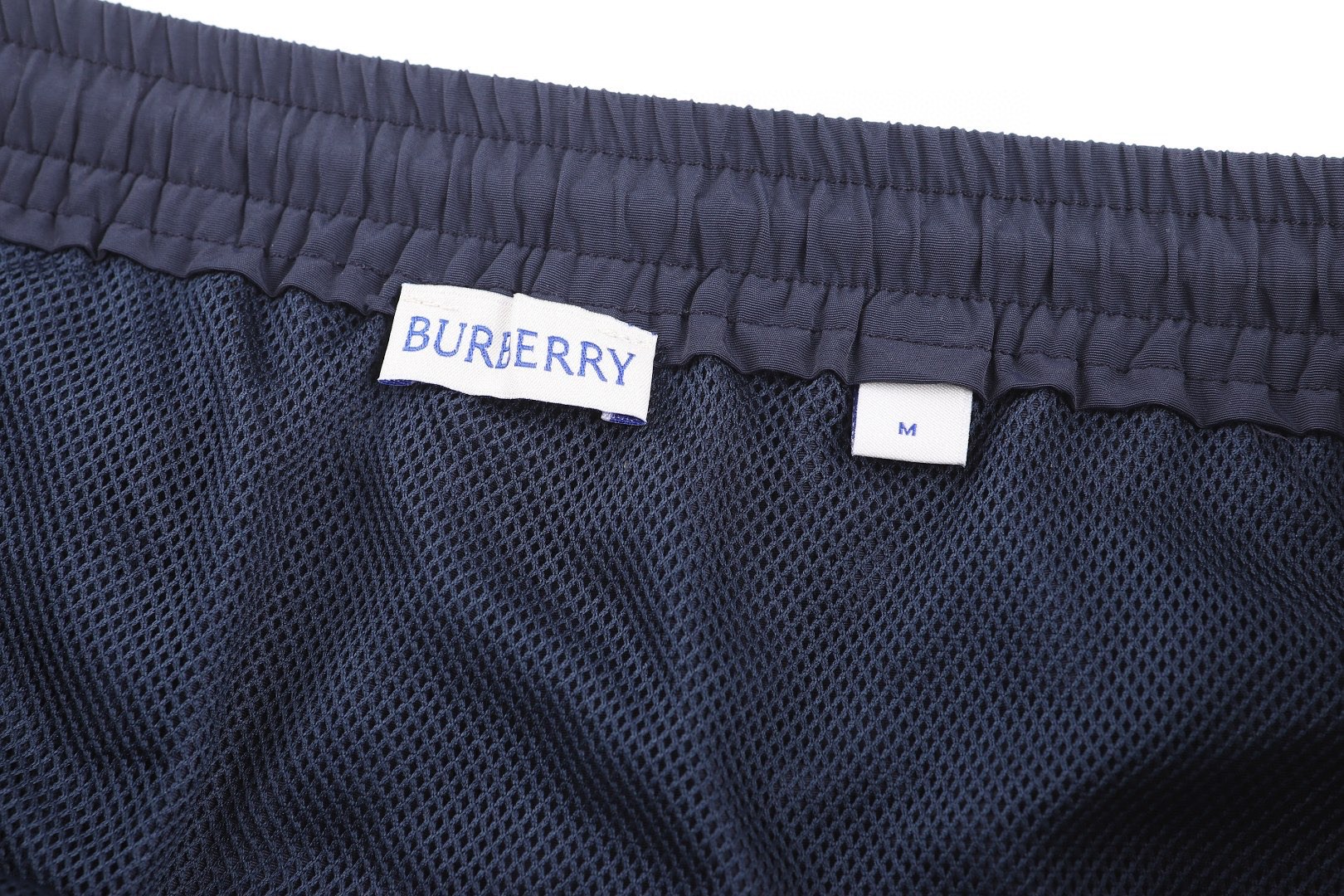 Burberry 巴宝莉 侧边经典格纹拼接抽绳休闲短裤 裤子 运动裤 黑色 蓝色 藏蓝色 绿色 卡其色 A7 