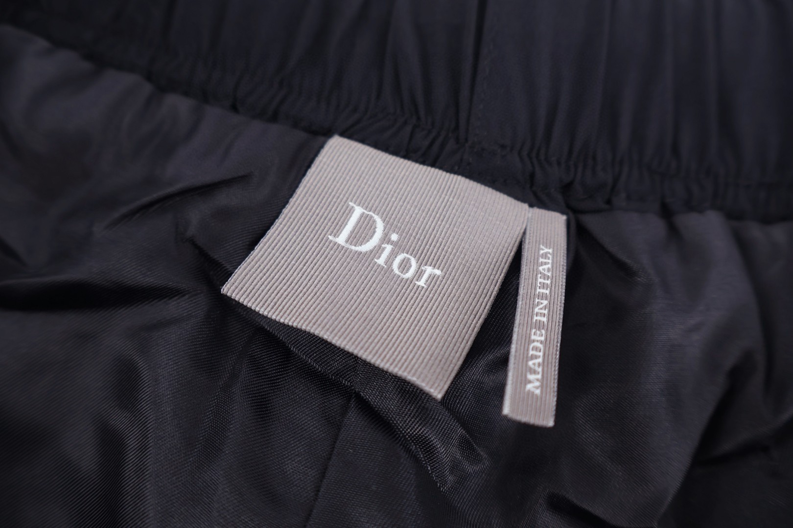 DIOR 迪奥 大字母标识尼龙松紧腰休闲裤 长裤 裤子 B5
