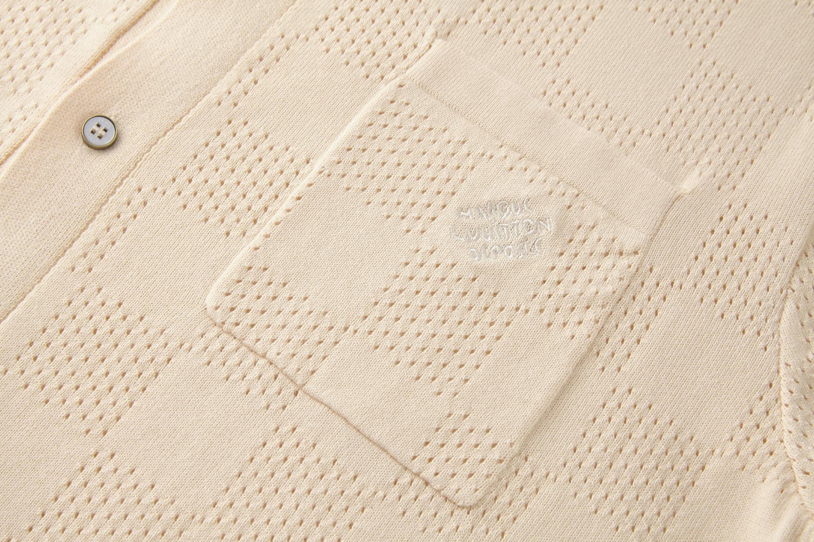 LOUIS VUITTON 路易威登 LV 棋盘格网眼针织Polo衫 开衫 短袖 外套 B0 HVN45WAUR167