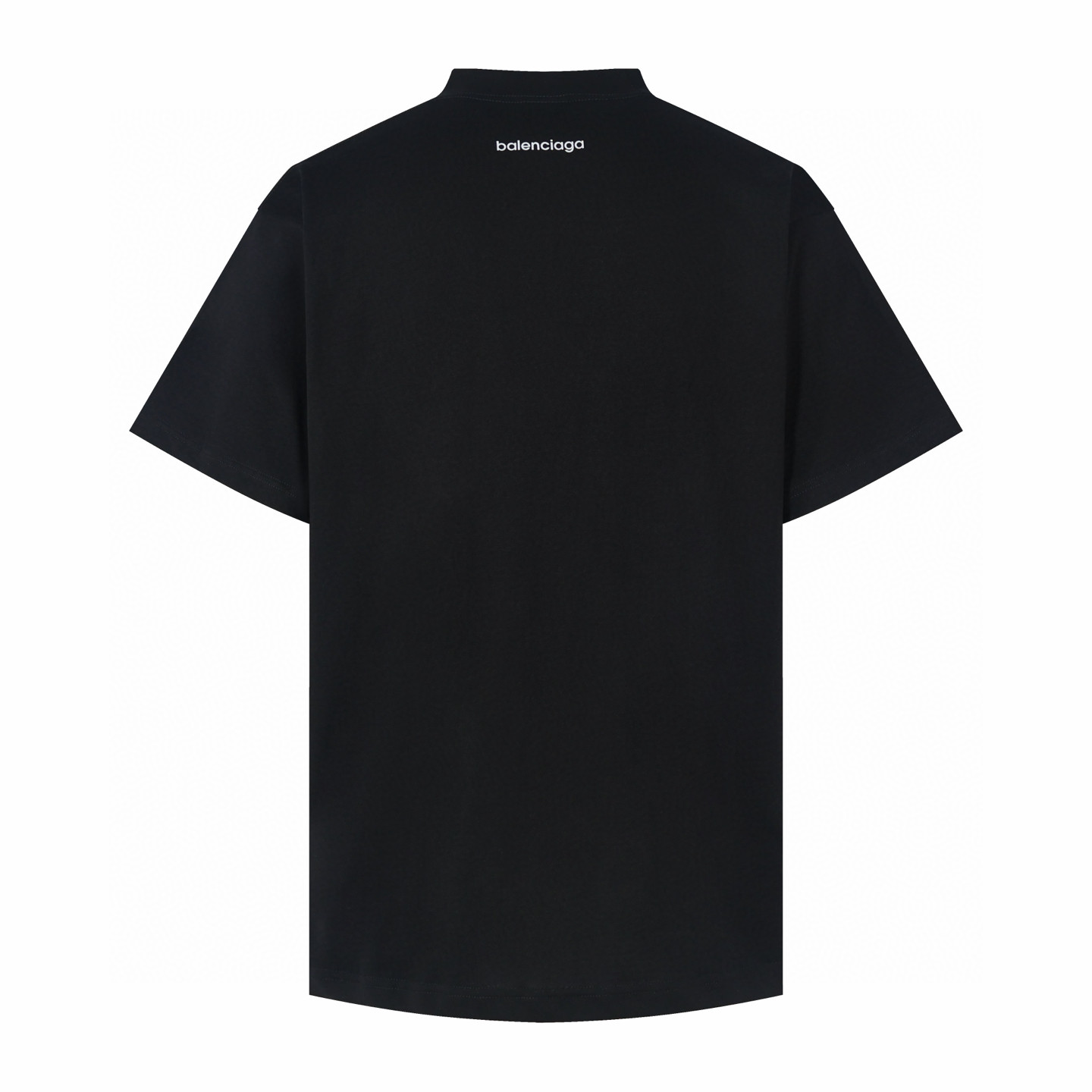 Balenciaga 巴黎世家 环标3M圆领短袖 T恤 夏季 黑色 A0