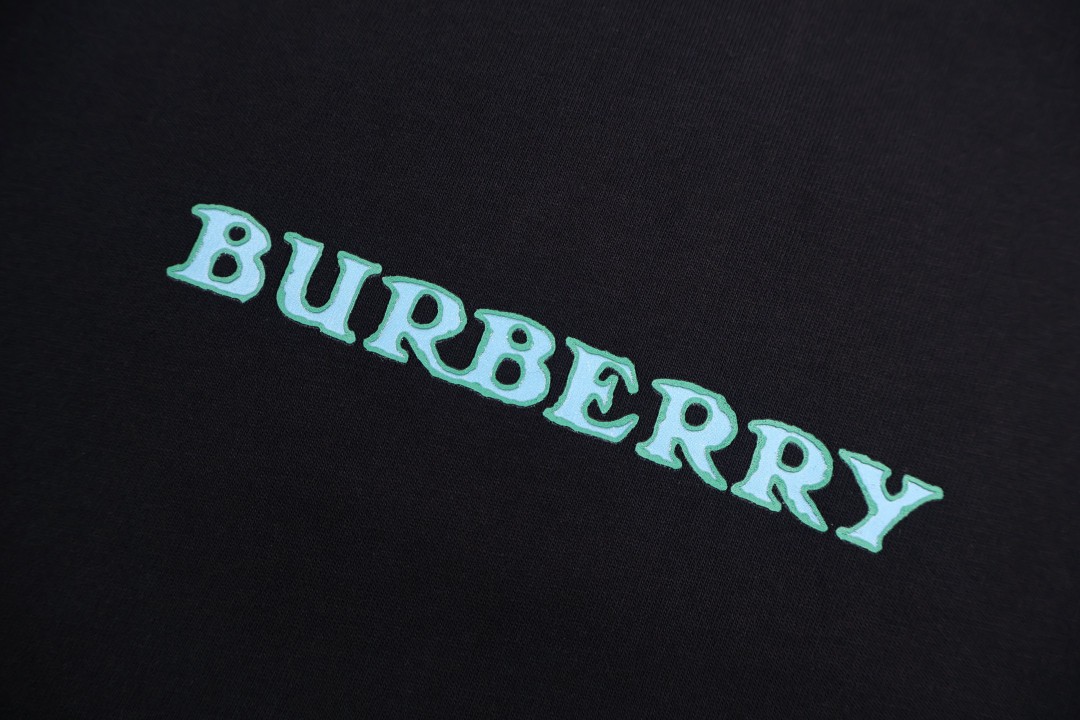 Burberry 巴宝莉 蓝骑士圆领Tee 短袖 T恤 白色 黑色 A0 