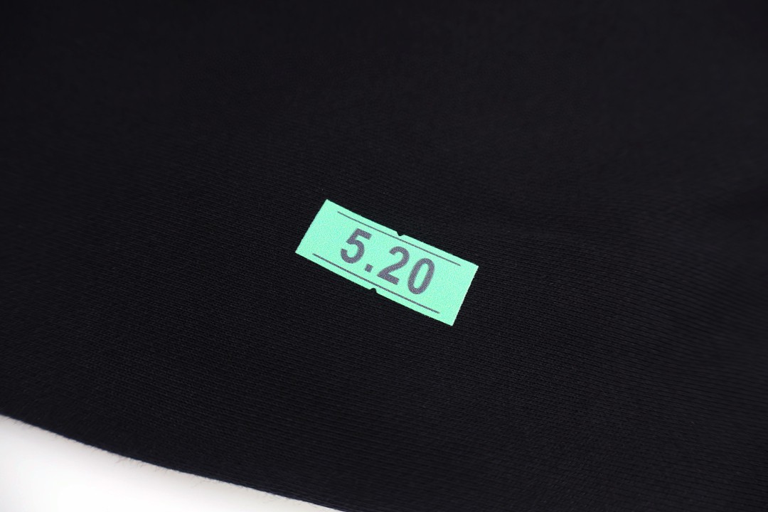 Balenciaga 巴黎世家 520标签松紧腰短裤 休闲裤 运动裤 裤子 夏季 黑色 A7 826385TUVN27082