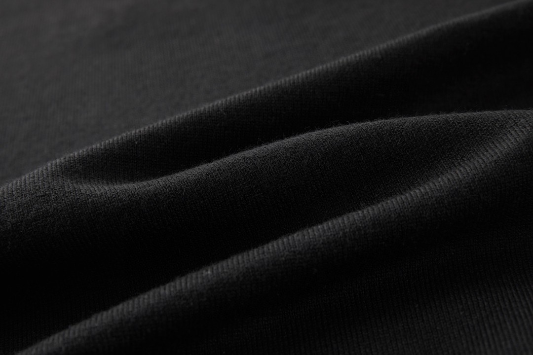 GUCCI 古驰 双G刺绣标识针织Polo衫 短袖 夏季 黑色 B0