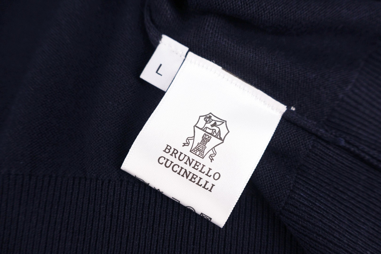 Brunello Cucinelli BC 单扣针织Polo衫 短袖 T恤 老钱风 杏色 蓝色 B0