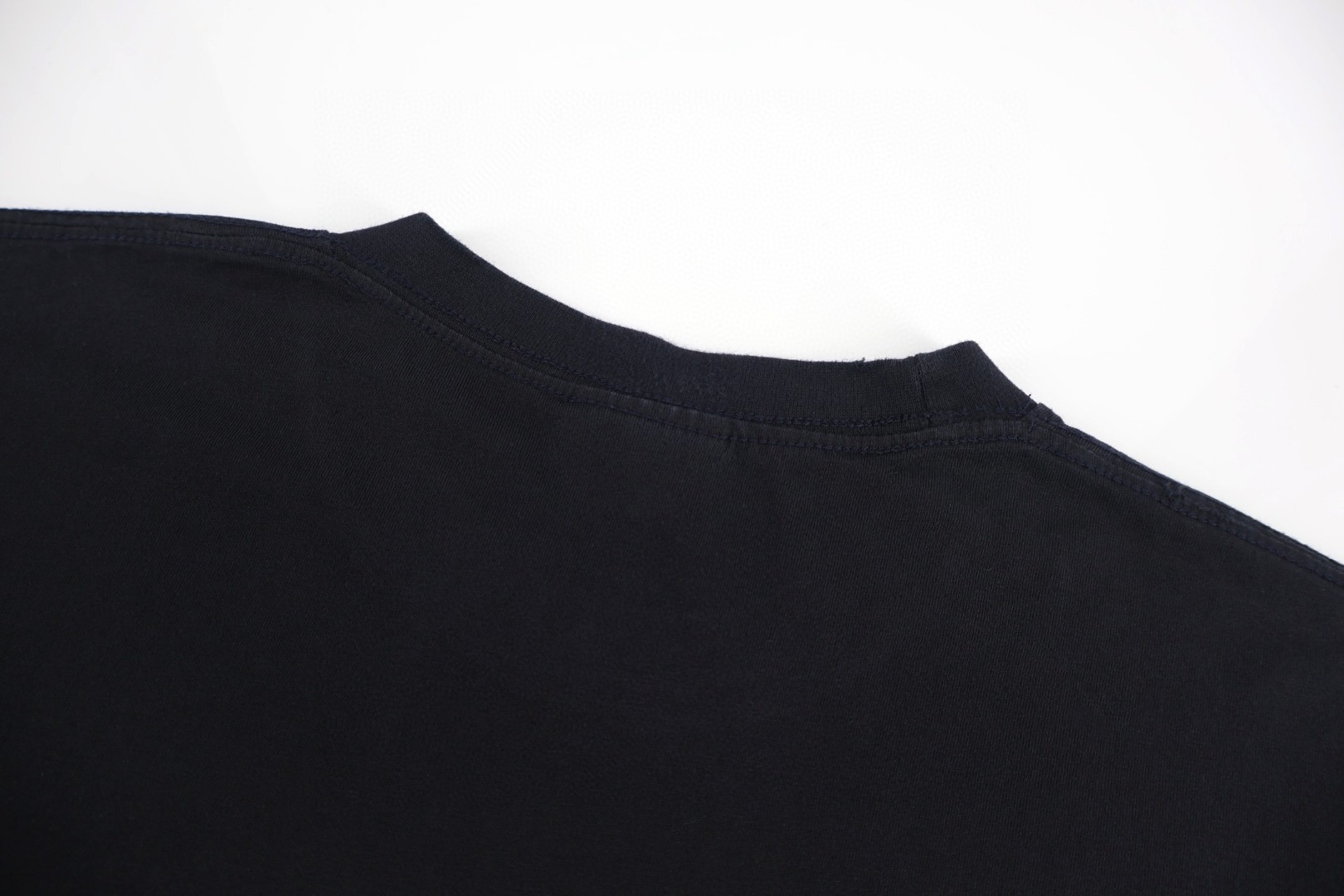Balenciaga 巴黎世家 乔治五世大道地标艺术印花圆领短袖 T恤 夏季 黑色 A2 764235TUVO61041