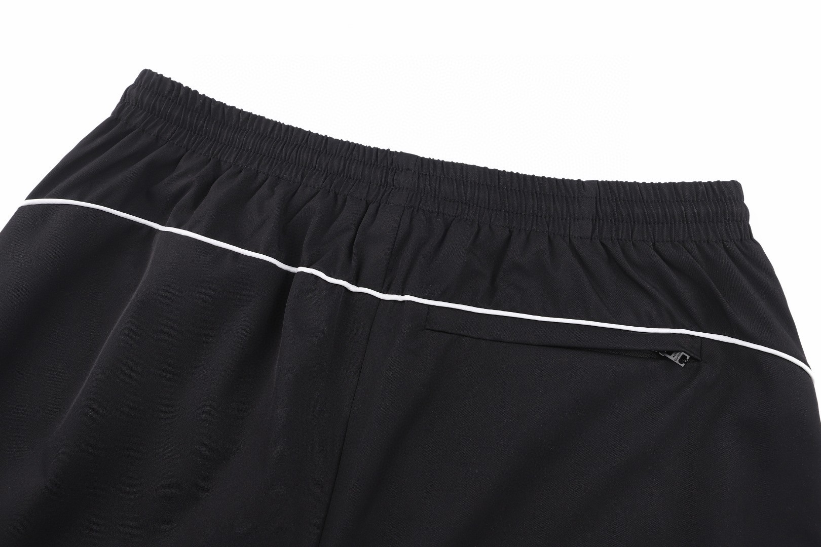 Acne Studios 撞色刺绣徽标松紧腰运动裤 短裤 休闲裤 裤子 黑色 B0 BE0217-900