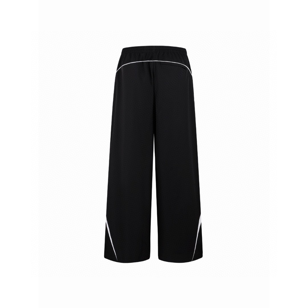 Acne Studios 刺绣徽标松紧腰运动裤 休闲裤 长裤 裤子 黑色 B0 BK0748-900