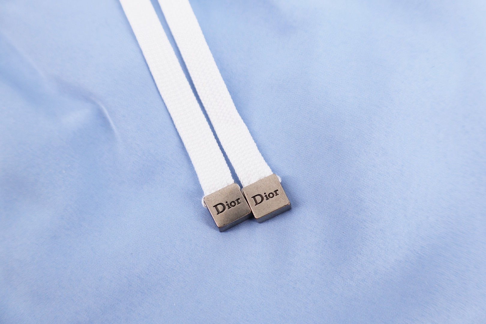 DIOR 迪奥 字母标识刺绣沙滩短裤 裤子 休闲裤 海军蓝 蓝色 B0 693B101A2256-C580