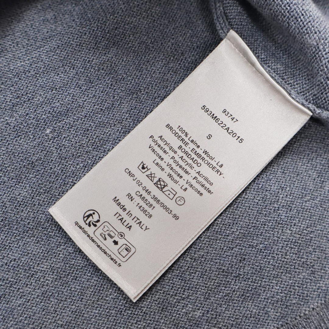DIOR 迪奥 HAMILTON 汉米尔顿 Lewis Hamilton 合作系列 针织短袖 T恤 夏季 灰色 A7 593M622A2015-C889
