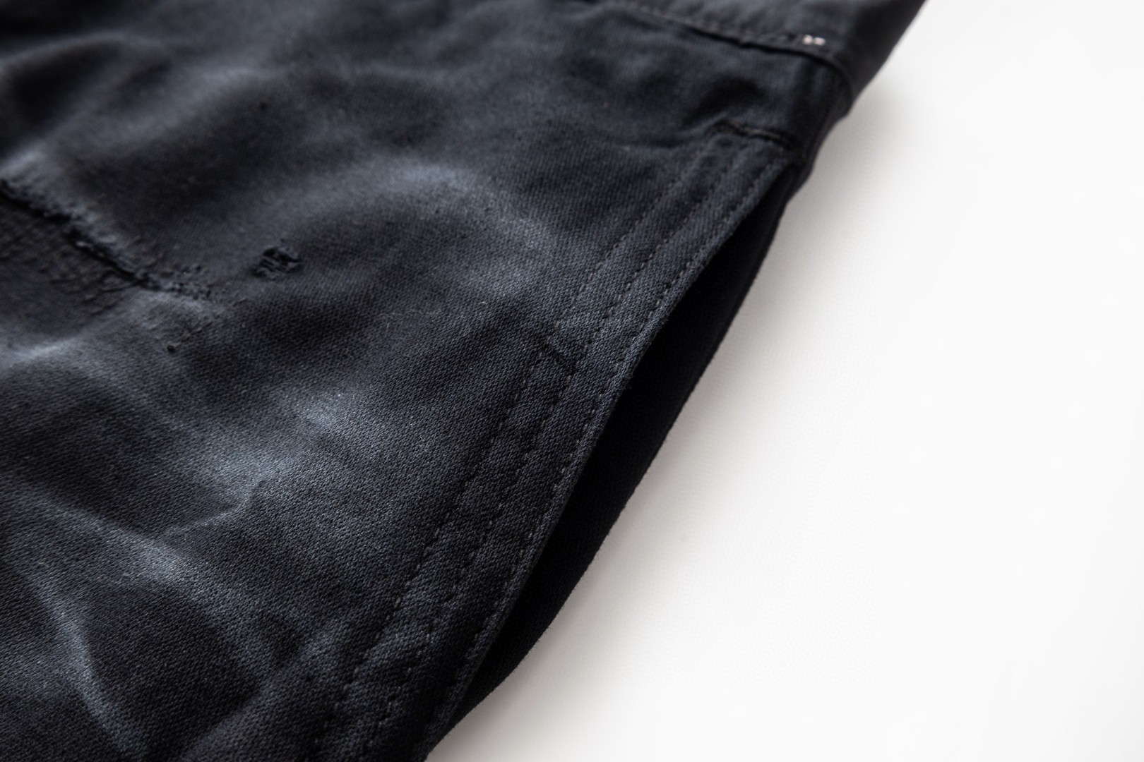 Acne Studios 1996系列废土破坏阔腿牛仔裤 长裤 裤子 黑色 B5 BK0731-900