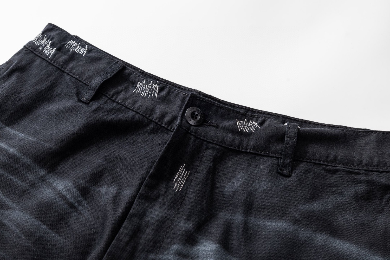 Acne Studios 1996系列废土破坏阔腿牛仔裤 长裤 裤子 黑色 B5 BK0731-900