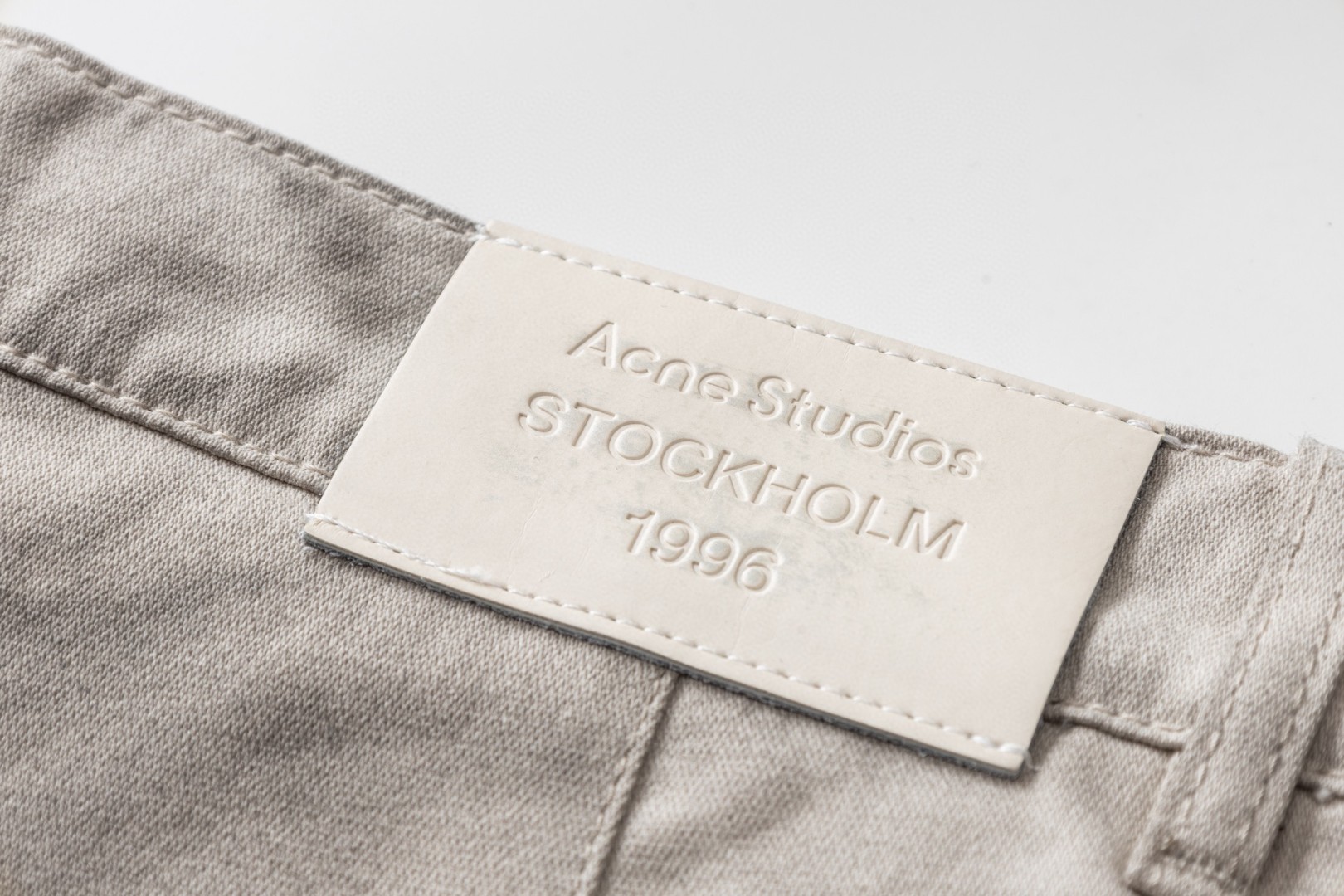 Acne Studios 1996系列废土破坏阔腿牛仔裤 长裤 裤子 C0 BK0731-CEG
