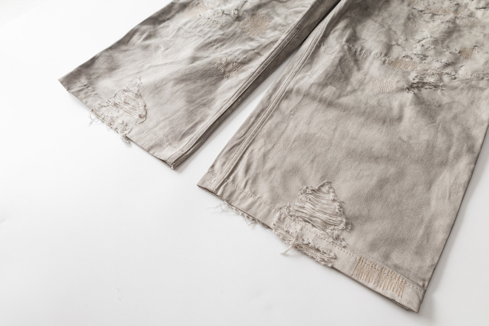 Acne Studios 1996系列废土破坏阔腿牛仔裤 长裤 裤子 C0 BK0731-CEG