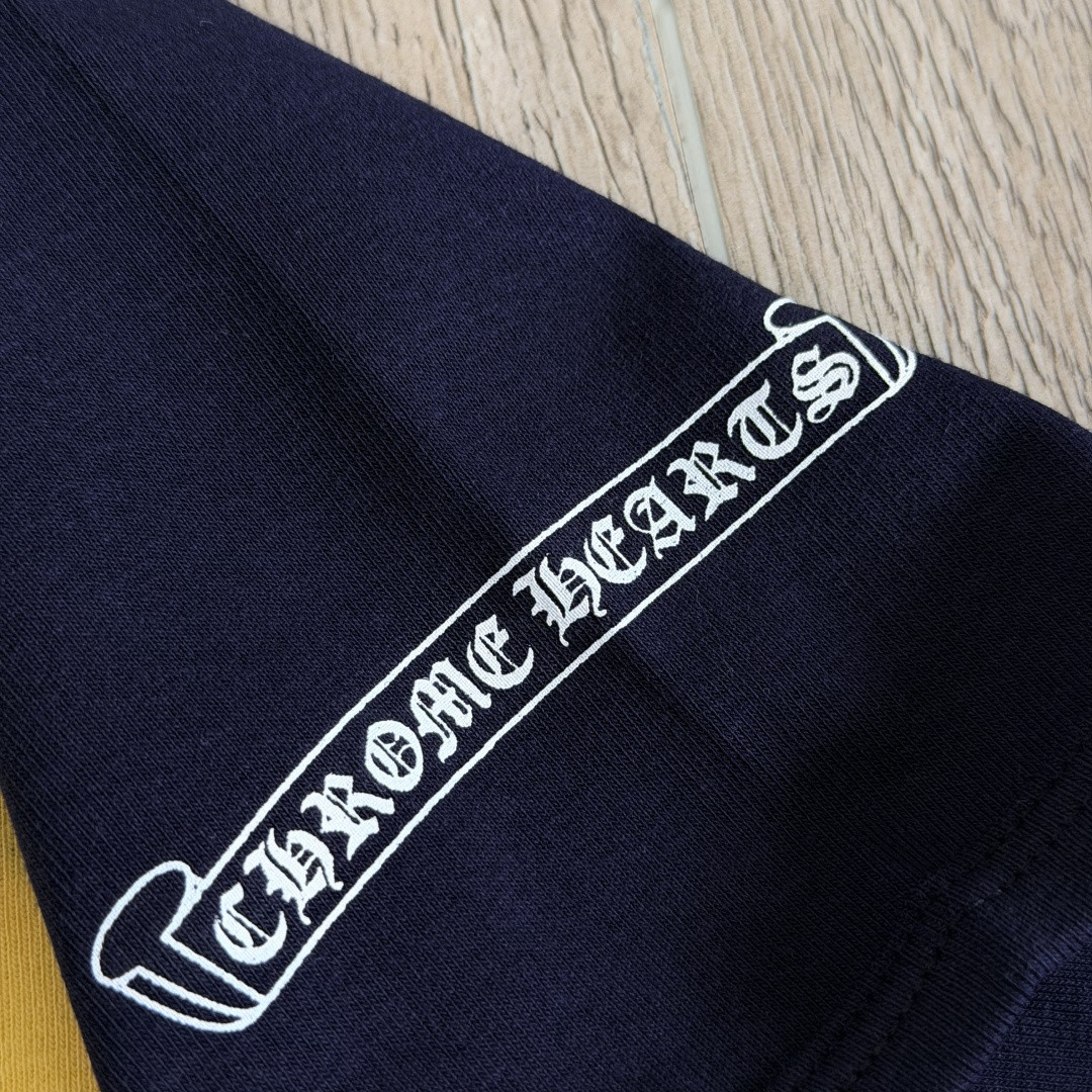 Chrome Hearts CH 克罗心 Deadly doll 联名款插肩袖印花短袖 T恤 女款 黄色