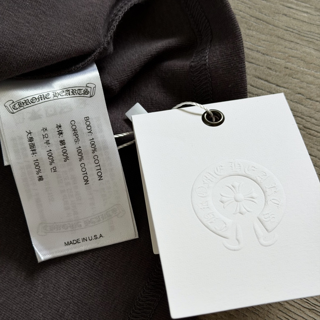 Chrome Hearts CH 克罗心 Deadly doll 联名款插肩袖印花短袖 T恤 女款 灰色