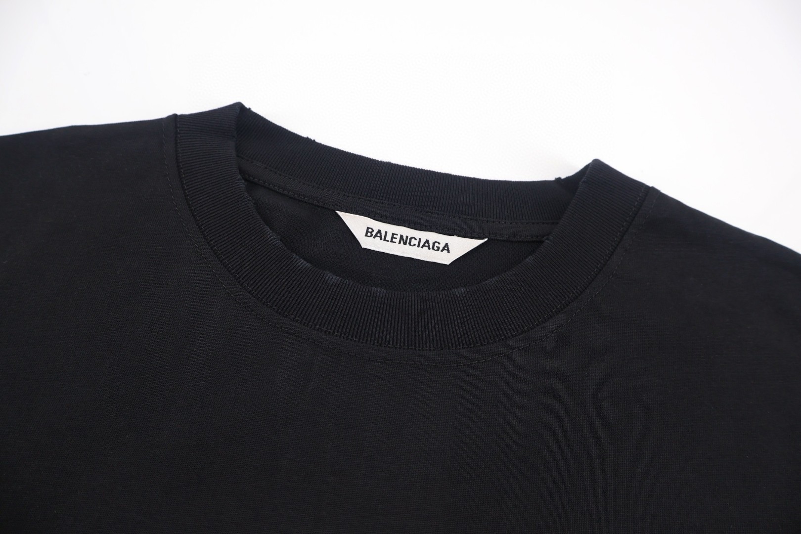 Balenciaga 巴黎世家 我爱小狗圆领短袖 T恤 圆领 夏季 黑色 A0 641532TJVH11000