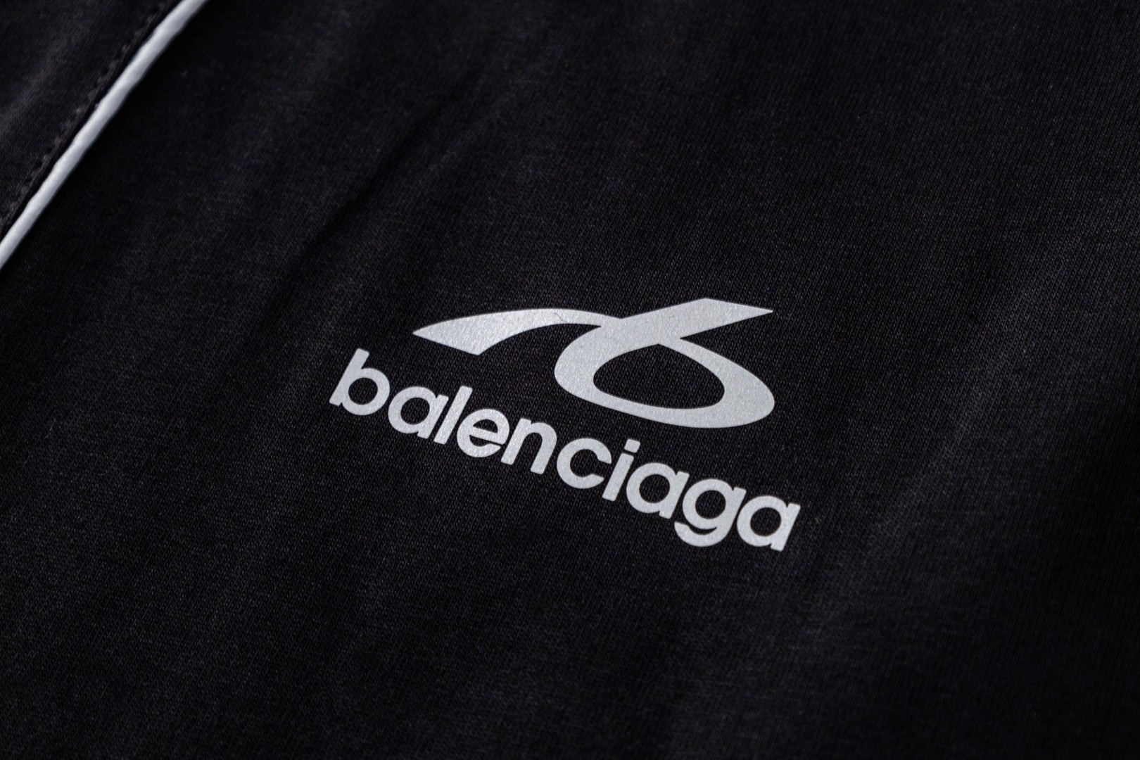 Balenciaga 巴黎世家 足球系列球衣 短袖 T恤 圆领 夏季 黑色 A2