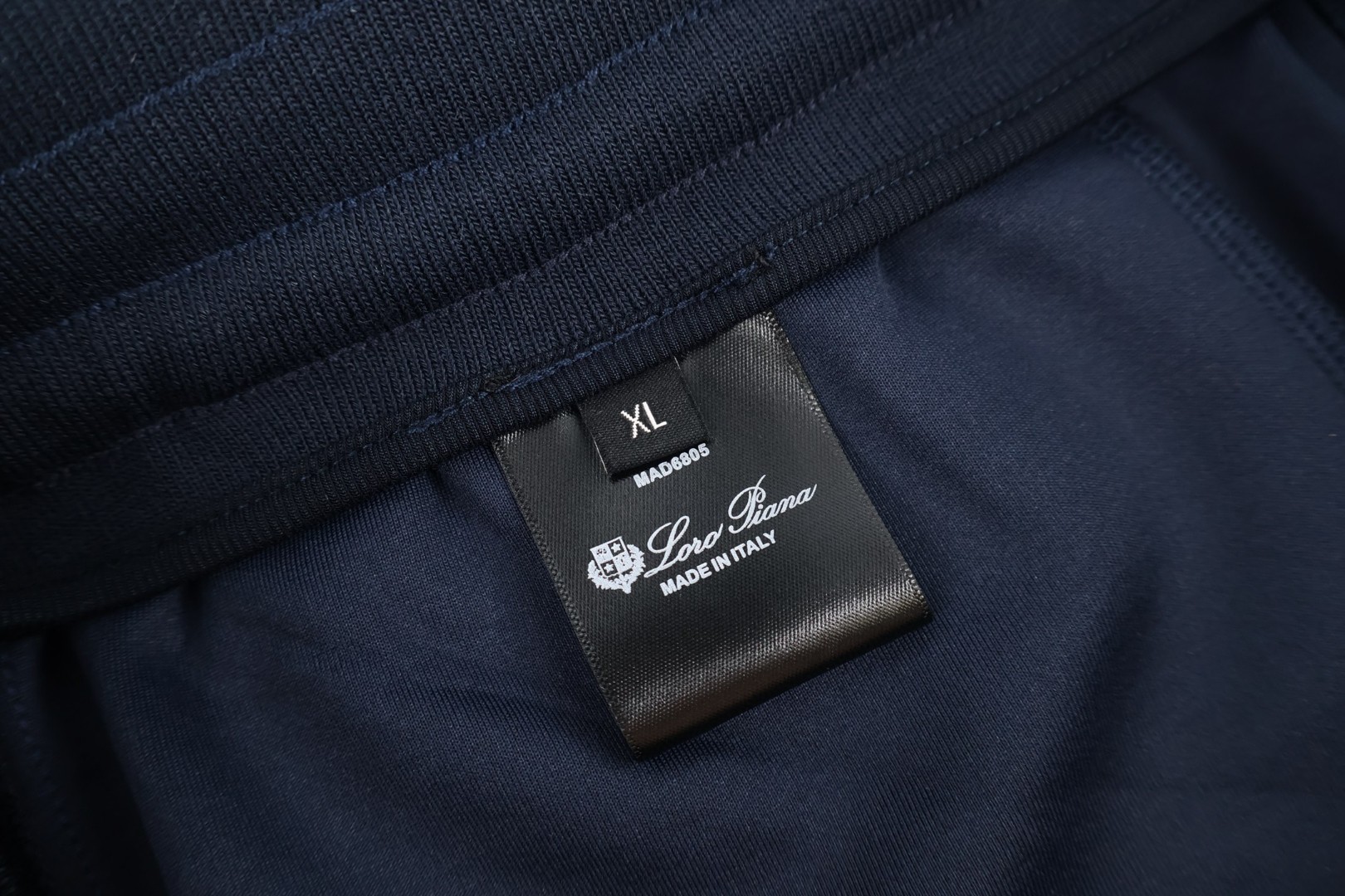 Loro Piana LP 纯色老钱风短裤 休闲裤 裤子 五分裤 藏青色 B0 
