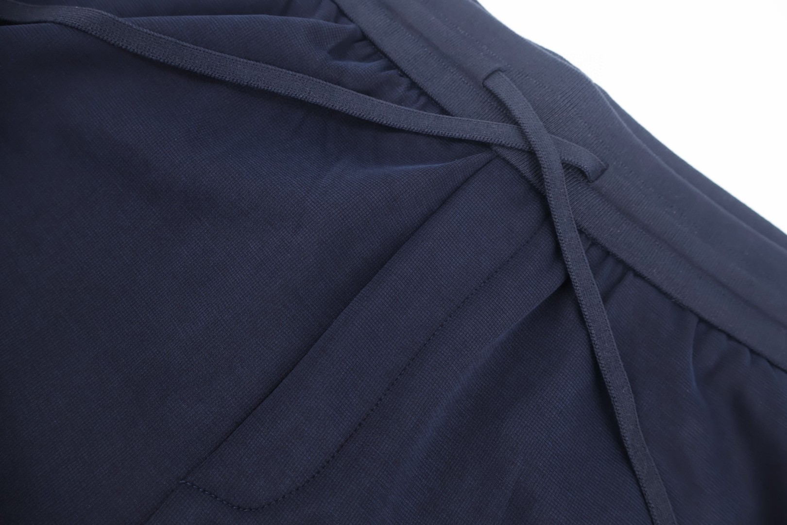 Loro Piana LP 纯色老钱风短裤 休闲裤 裤子 五分裤 藏青色 B0 