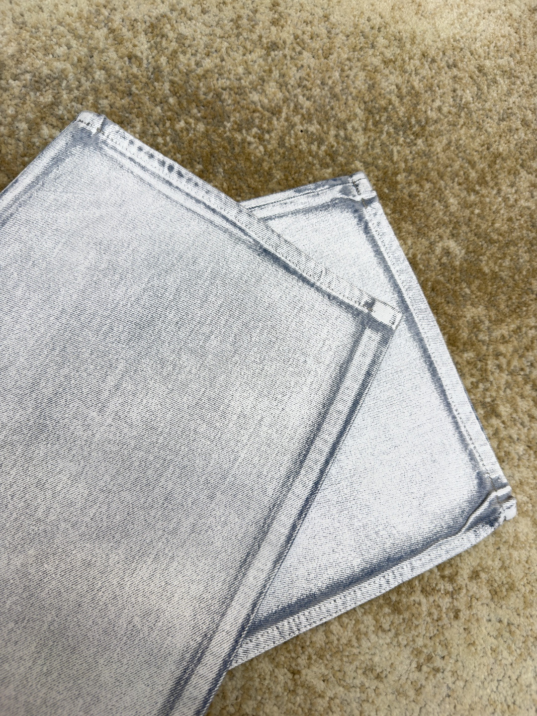 Acne Studios 五袋结构设计牛仔裤 长裤 裤子 蓝白色 B5 AK1060-AF2