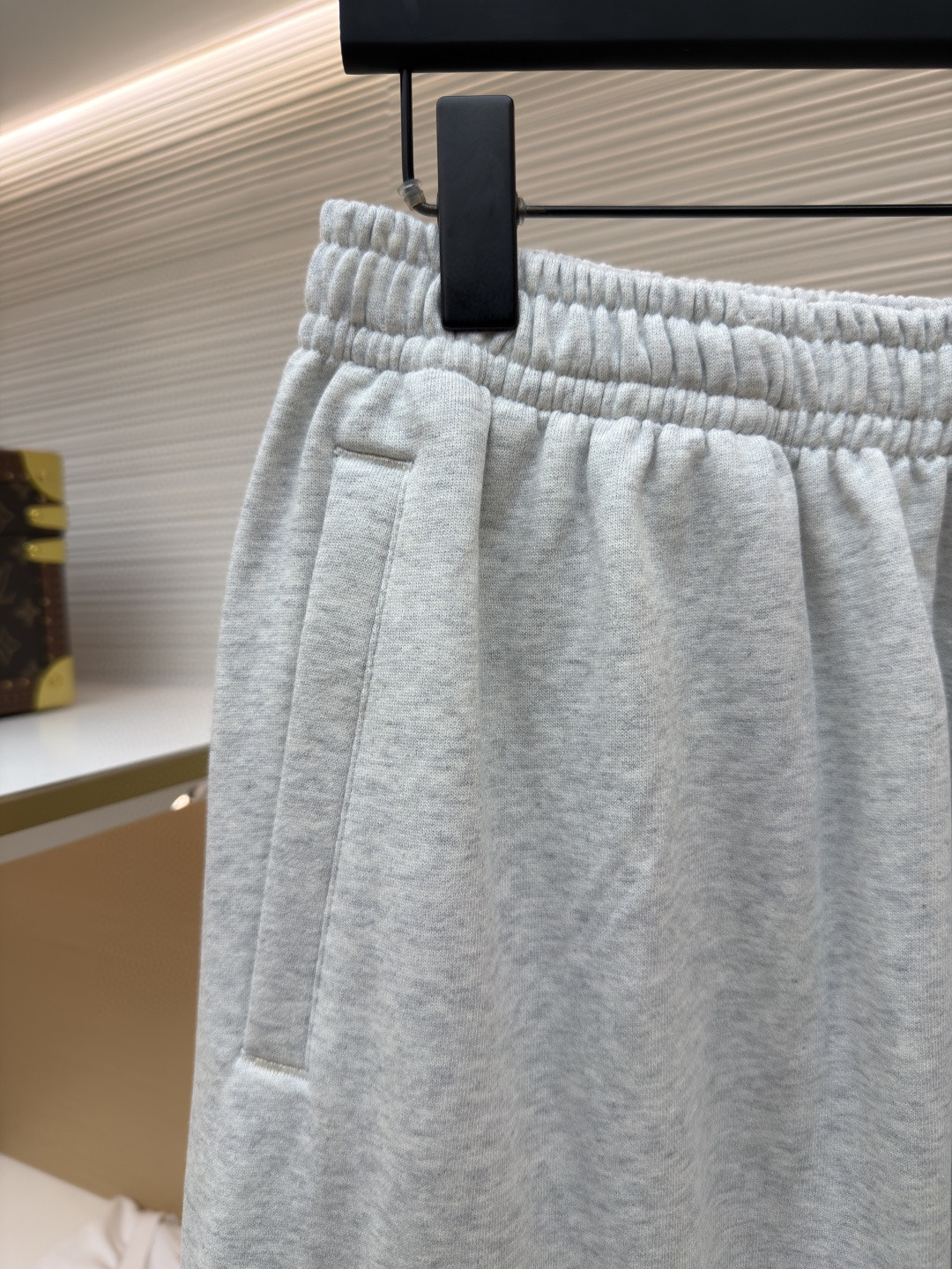 Acne Studios 刺绣徽标松紧腰运动裤 休闲裤 长裤 裤子 灰色 B0 BK0750-92H