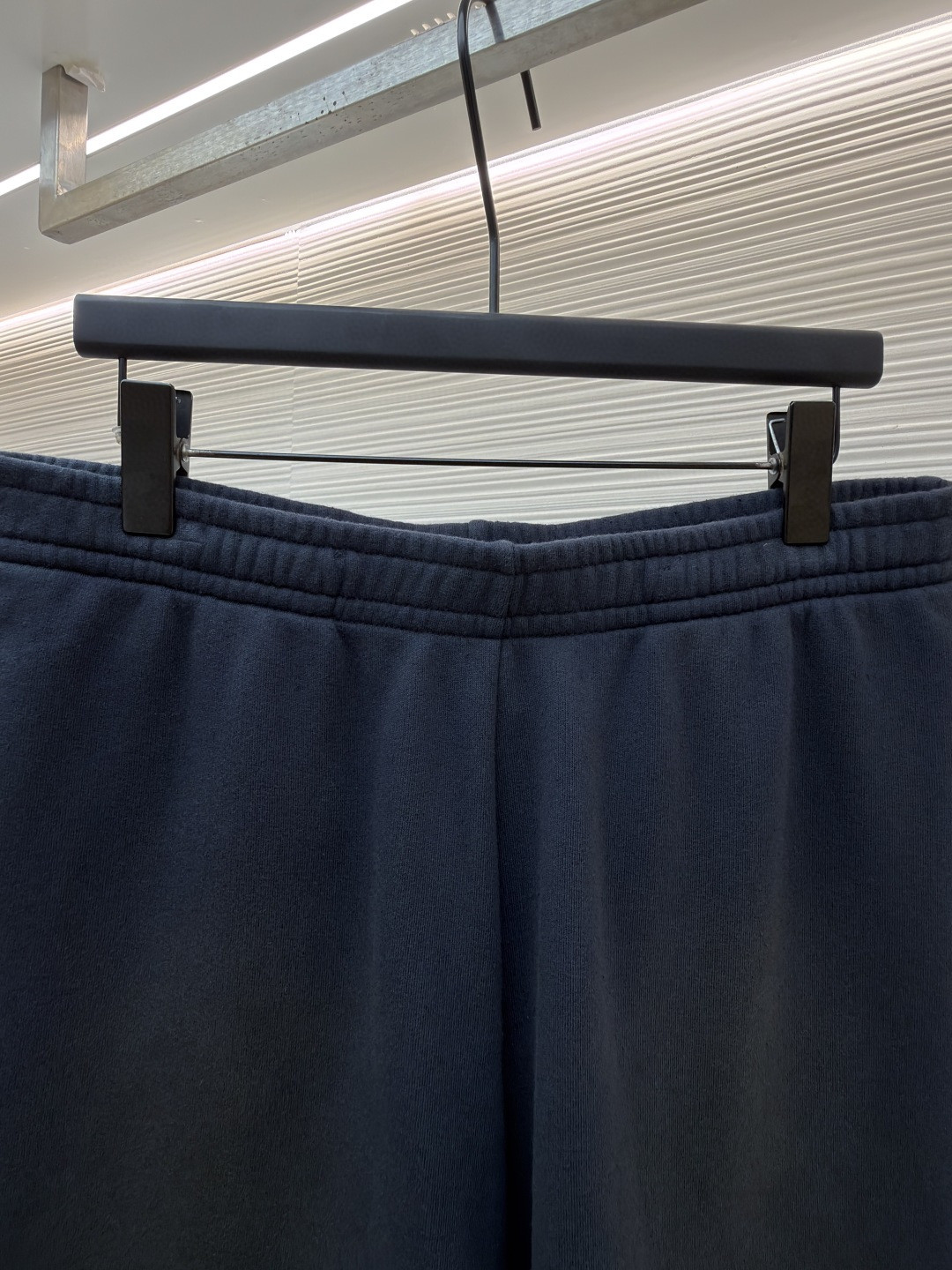 Acne Studios 喷绘复古抓绒松紧腰运动裤 短裤 休闲裤 裤子 黑色 B0 CE0094-BM0