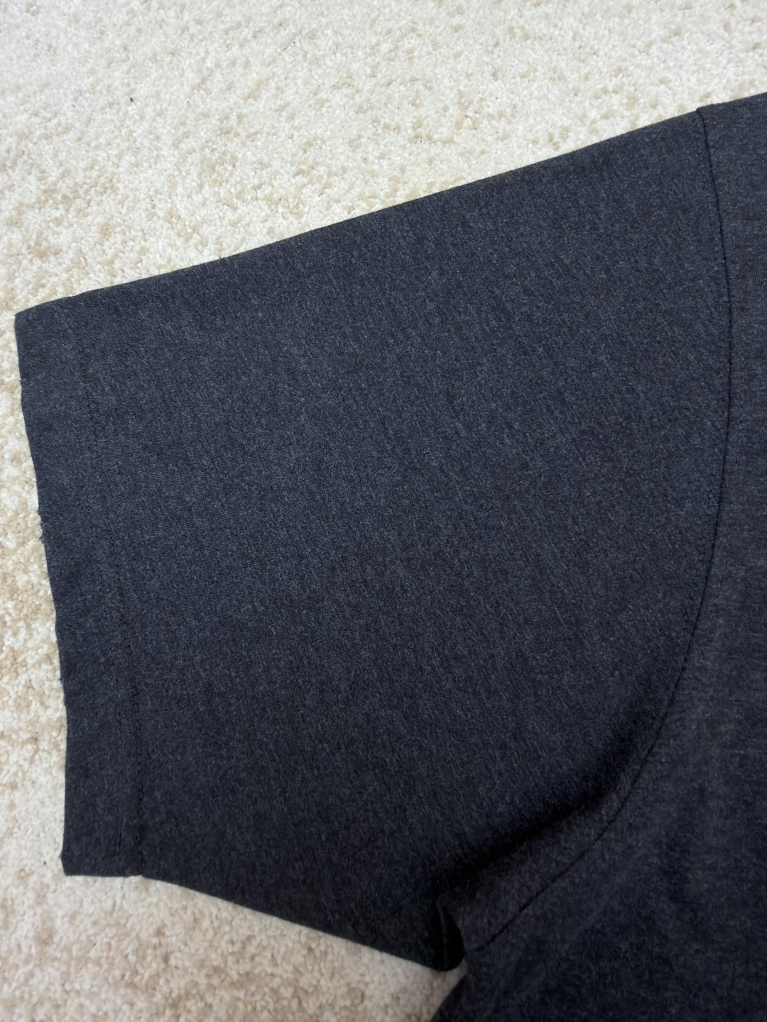 Acne Studios 喷绘字母圆领T恤 短袖 黑色 A0 BL0430-BM0