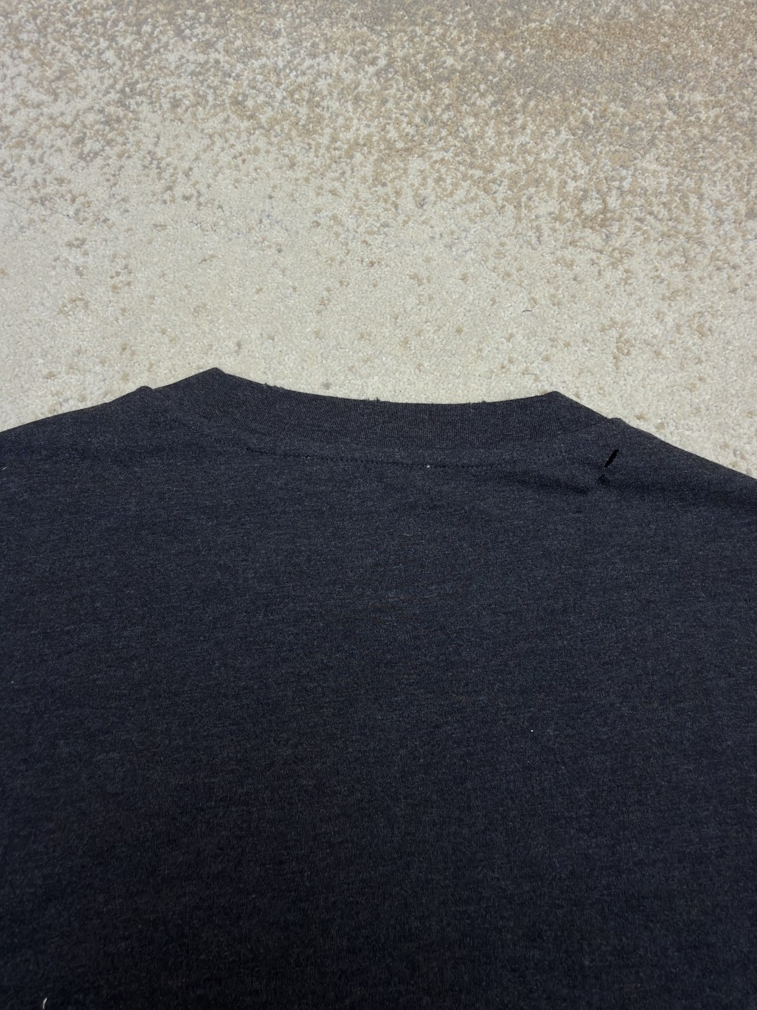 Acne Studios 喷绘字母圆领T恤 短袖 黑色 A0 BL0430-BM0