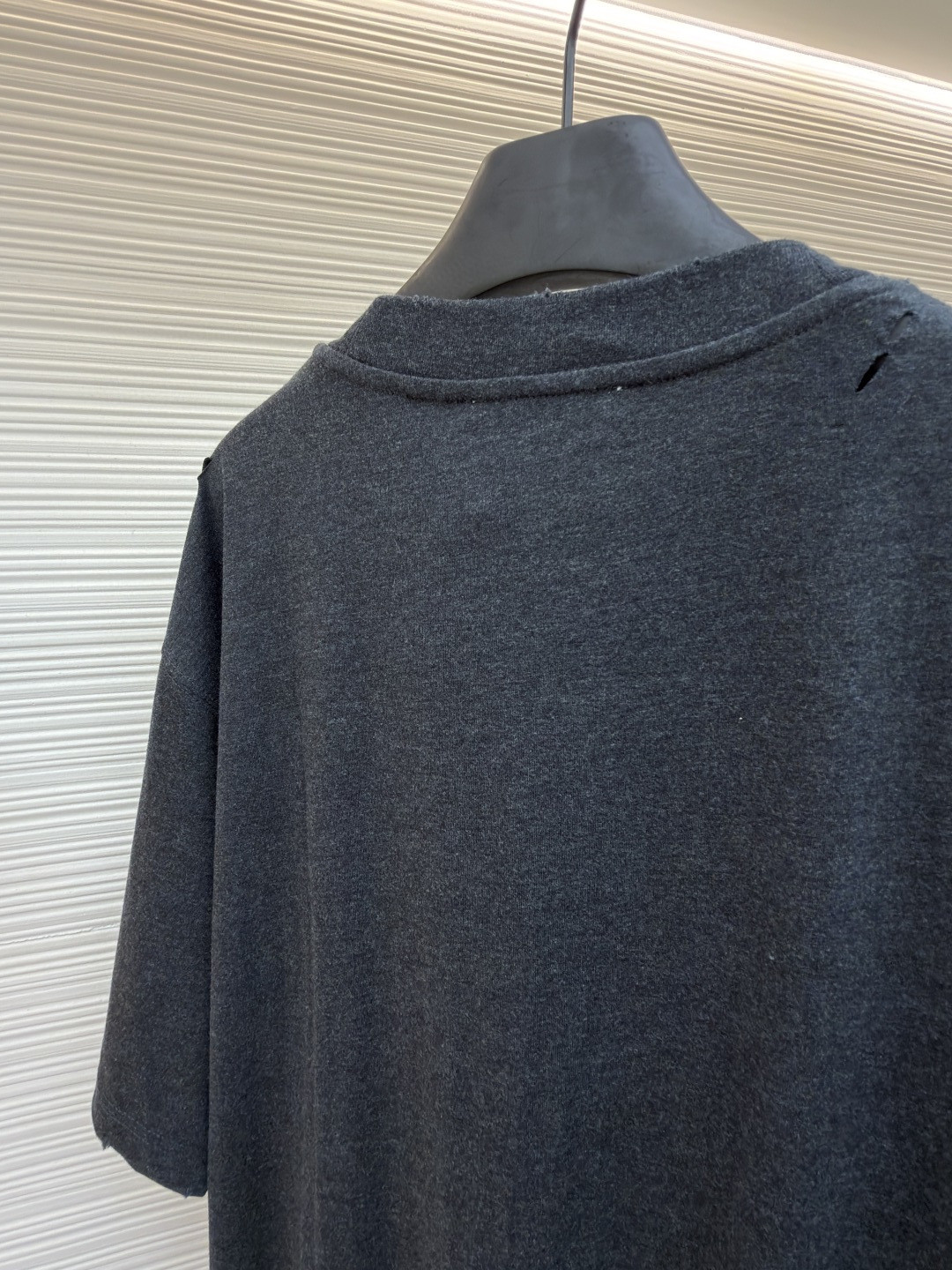 Acne Studios 喷绘字母圆领T恤 短袖 黑色 A0 BL0430-BM0
