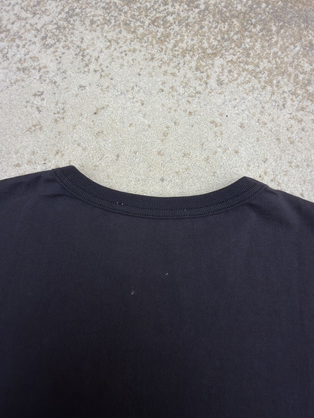 Acne Studios 徽标图案圆领T恤 短袖 女款 黑色 A0 AL0539-DC2